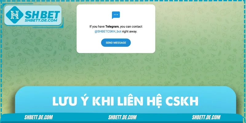 Vài điều cần quan tâm khi liên lạc với chuyên viên