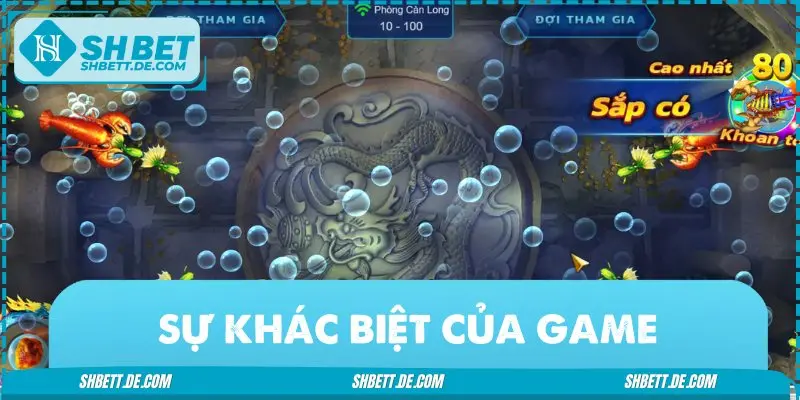 Điểm khác biệt của game giải trí Tiền Long đánh cá