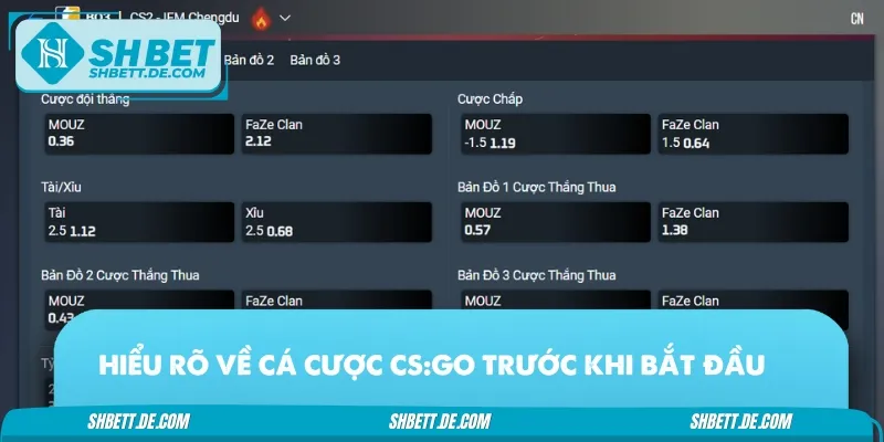 Cần hiểu rõ về hình thức cá cược trước khi trải nghiệm