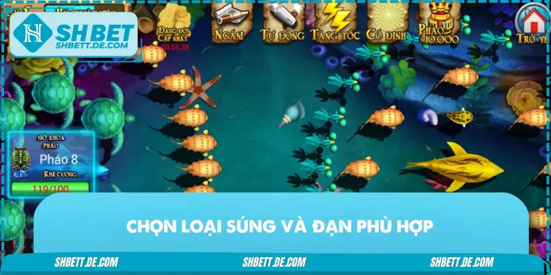 Cần chọn loại súng và đạn thích hợp với mục tiêu