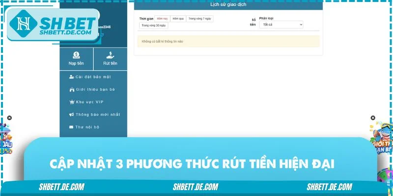 Cập nhật 3 phương thức rút tiền hiện đại, tối ưu nhất hiện nay