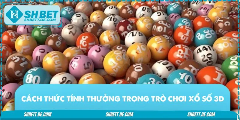 Phương pháp xác định thưởng của trò chơi xổ số 3D